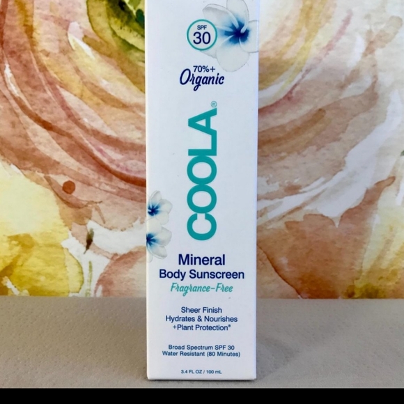 NEW! COOLA Spf 30 Mineral Sunscreen for Body - Picture 4 of 11